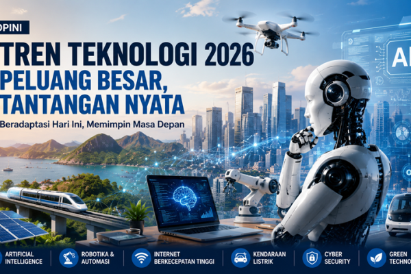 Tren Teknologi 2026 AI Semakin Cerdas, Robot Makin Dekat dengan Kehidupan Manusia